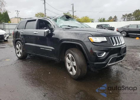 2015 Jeep Grand Cherokee Overland из США, поврежденный, VIN 1C4RJFCG3FC646446
